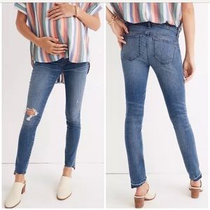 Madewell maternity skinny jeans